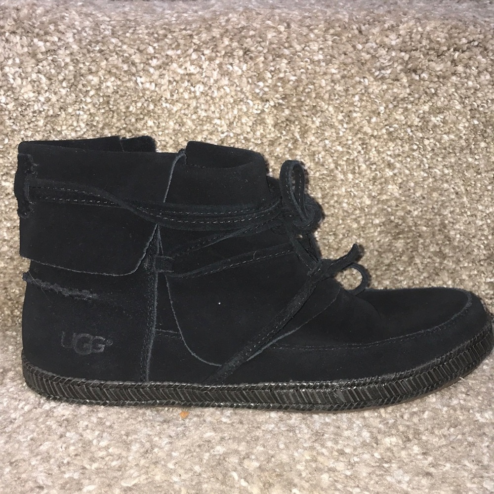Black ugg boots size 6.5